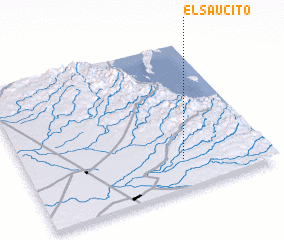 3d view of El Saucito