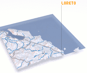 3d view of Loreto