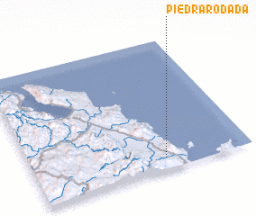 3d view of Piedra Rodada