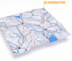 3d view of Bloomington