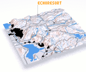 3d view of Echo Resort