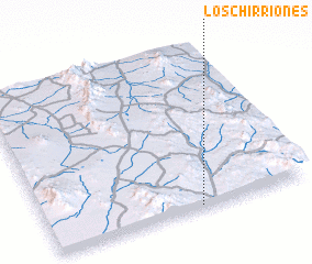 3d view of Los Chirriones