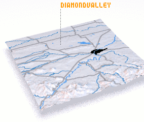 3d view of Diamond Valley