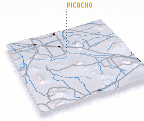 3d view of Picacho