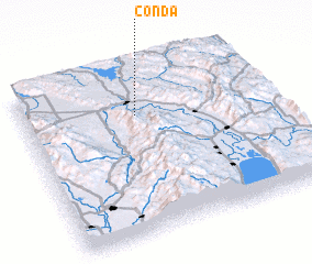 3d view of Conda