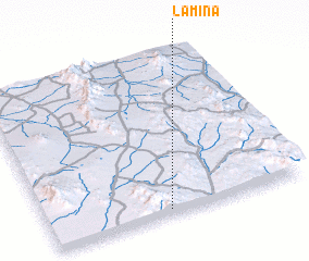 3d view of La Mina