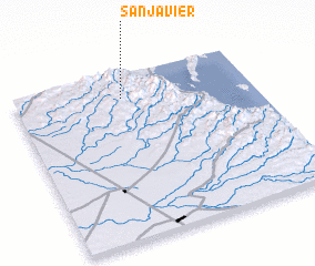 3d view of San Javier