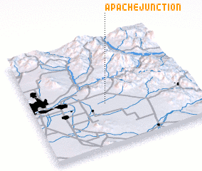 3d view of Apache Junction