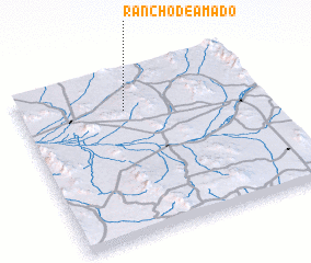 3d view of Rancho de Amado