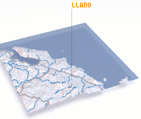 3d view of Llano