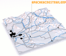 3d view of Apache Acres Trailer Park