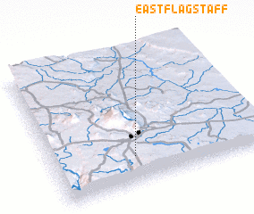 3d view of East Flagstaff