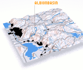3d view of Albion Basin