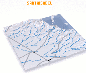 3d view of Santa Isabel