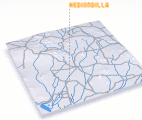 3d view of Hediondilla