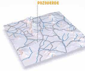 3d view of Pozo Verde
