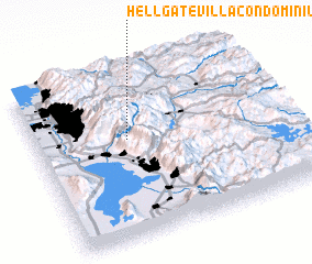 3d view of Hellgate Villa Condominiums