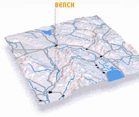 3d view of Bench