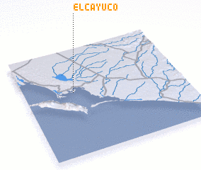 3d view of El Cayuco