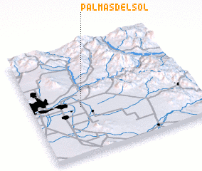 3d view of Palmas del Sol