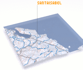 3d view of Santa Isabel