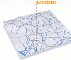 3d view of El Progreso