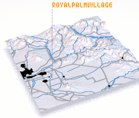 3d view of Royal Palm Village