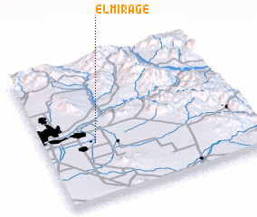 3d view of El Mirage