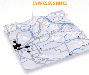 3d view of Cypress Estates