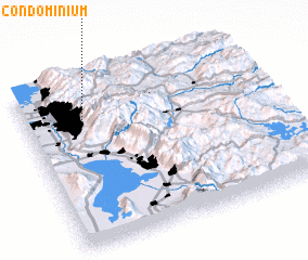3d view of Emigration Passive Solar Home Condominium