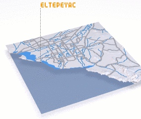3d view of El Tepeyac