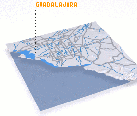 3d view of Guadalajara