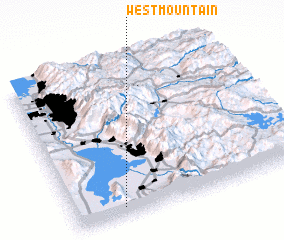 3d view of West Mountain