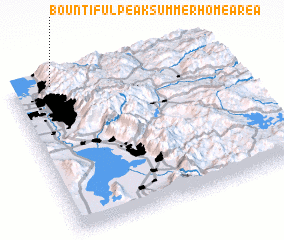 3d view of Bountiful Peak Summer Home Area