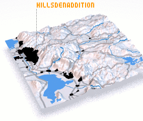 3d view of Hillsden Addition