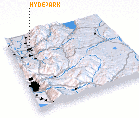 3d view of Hyde Park