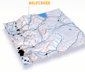 3d view of Wolf Creek