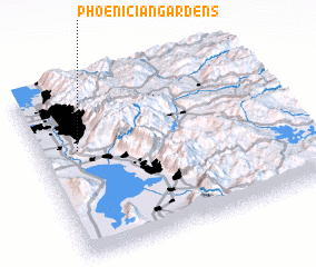 3d view of Phoenician Gardens