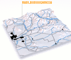 3d view of Marlborough Mesa
