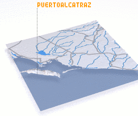 3d view of Puerto Alcatraz