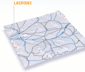 3d view of Las Piñas