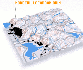 3d view of Mon de Ville Condominium