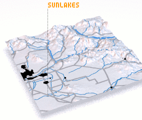 3d view of Sun Lakes