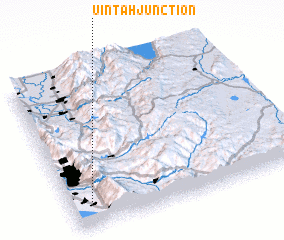 3d view of Uintah Junction