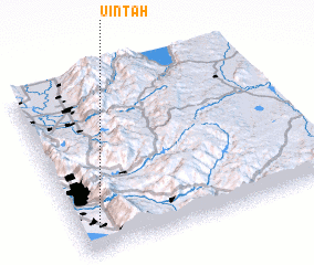 3d view of Uintah