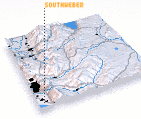 3d view of South Weber