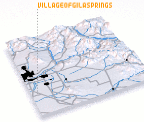 3d view of Village of Gila Springs