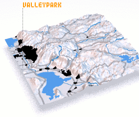 3d view of Valley Park