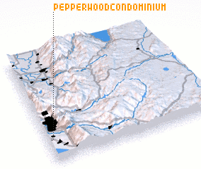 3d view of Pepperwood Condominium