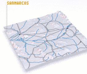 3d view of San Marcos